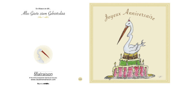 Carte de vœux "Joyeux anniversaire" – Image 3