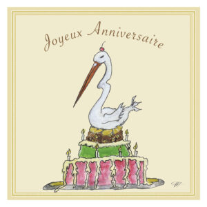 Carte de vœux "Joyeux anniversaire"