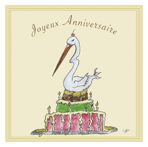 Carte de vœux "Joyeux anniversaire"